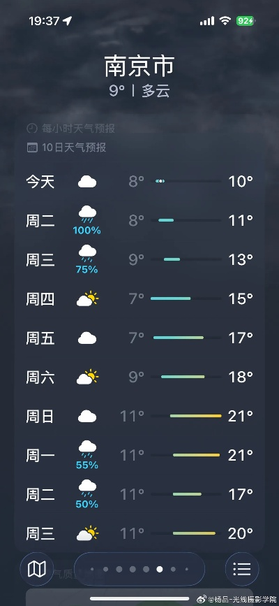 南京天气查询，从明城墙的砖到天气预报APP的芯